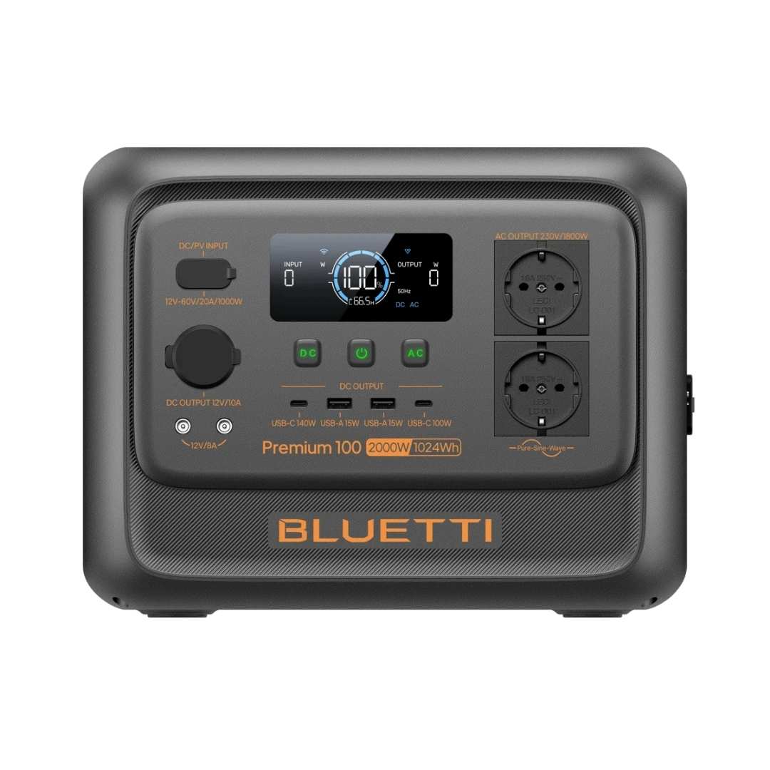 Bluetti Premium 100 V2 2000W 1024Wh Portable Power Station