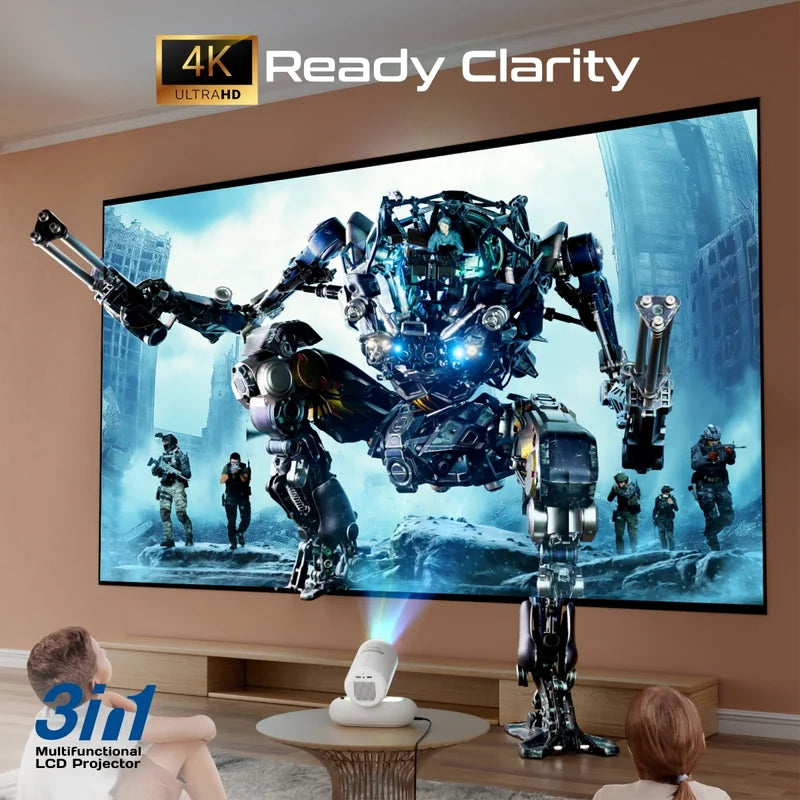 Promate Beamer 250R 4K Wireless LCD Projector