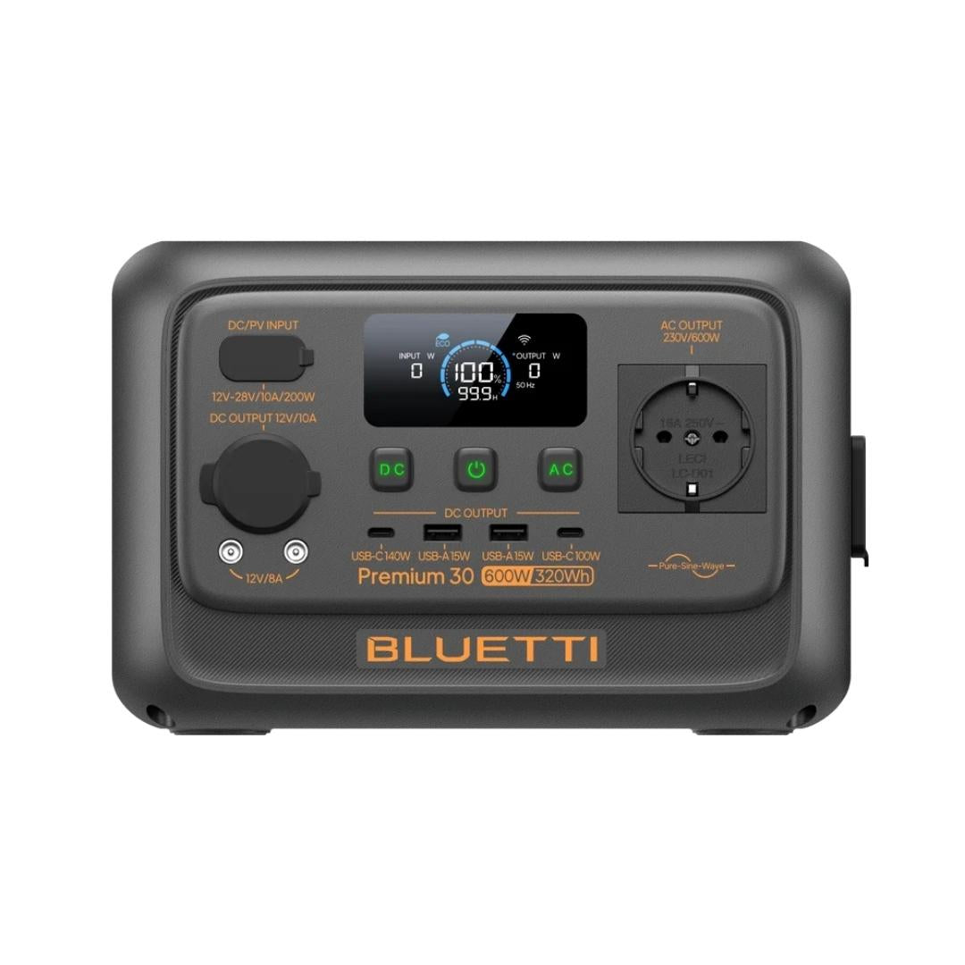 Bluetti Premium 30 V2 600W 320Wh Portable Power Station