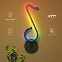 Porodo Brite 12W RGBW Smart LED Desk Lamp with Wi-Fi & Voice Control
