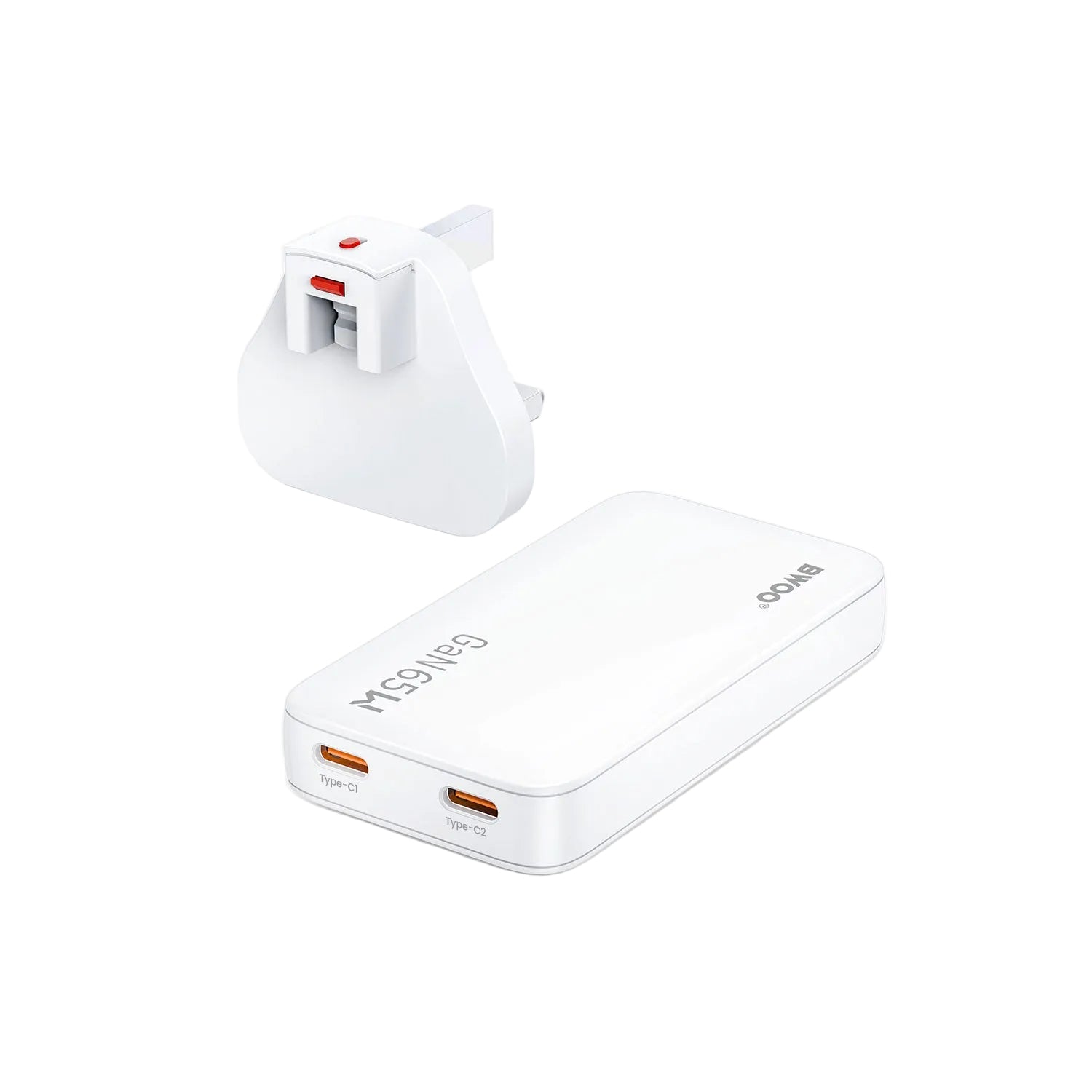 BWOO CDA228 GaN 65W Ultra-Thin Fast Charger