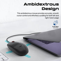 Promate CM 1200 Wired Optical Mouse