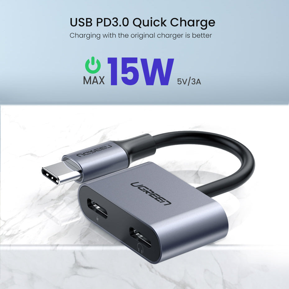 Ugreen CM232 USB C One to Two Converter