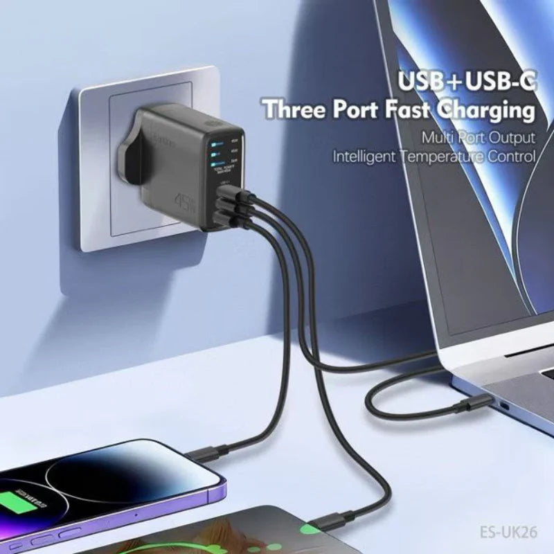 Earldom GaN Prime Safe 45W Charger