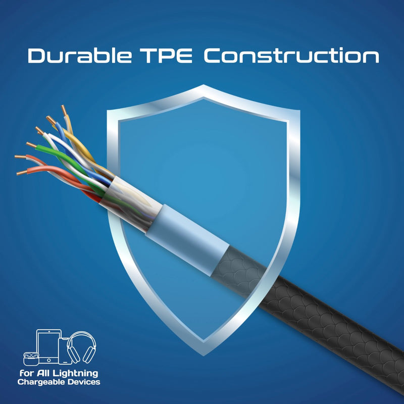 Promate CableKit Ci 27W 3 Piece Lightning Cable Kit