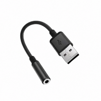 Porodo Audiolink 3.5mm to USB-A Audio Adapter