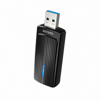 Porodo Dual-Band USB 3.0 Wi-Fi Adapter