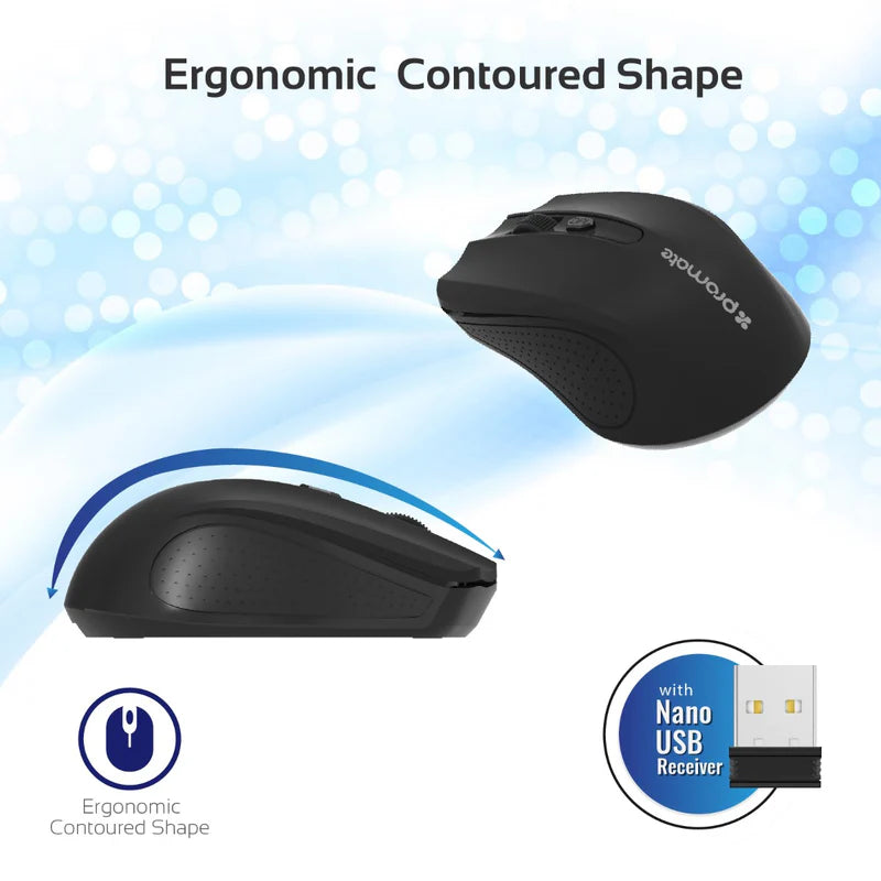 Promate Clix 8 Wireless Optical Mouse