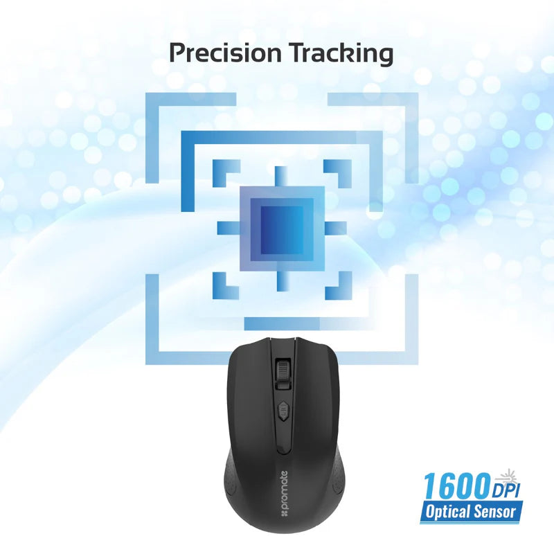 Promate Clix 8 Wireless Optical Mouse