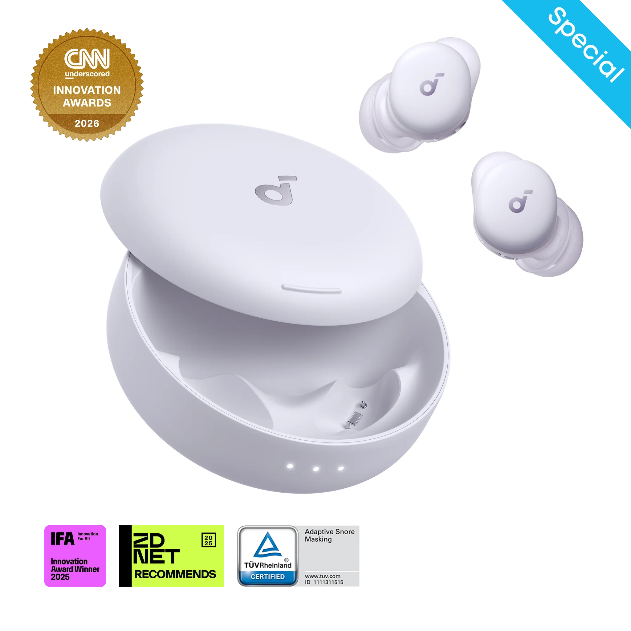 Soundcore A30 Smart ANC Sleep Earbuds
