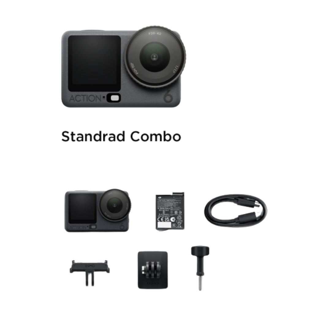 DJI Osmo Action 6 - Standard Combo