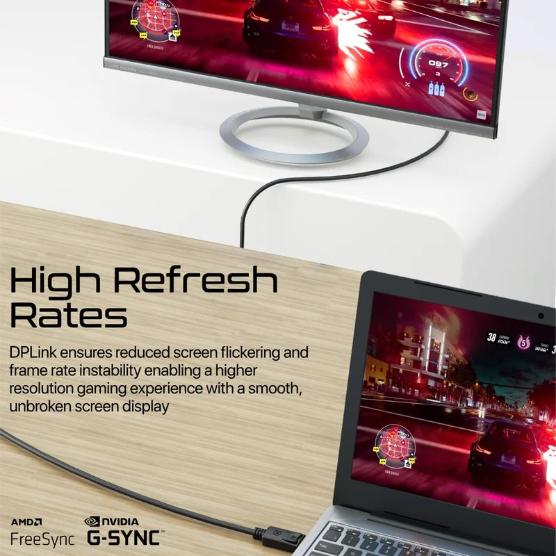 Promate DPLink DisplayPort 1.4 8K@60Hz Cable