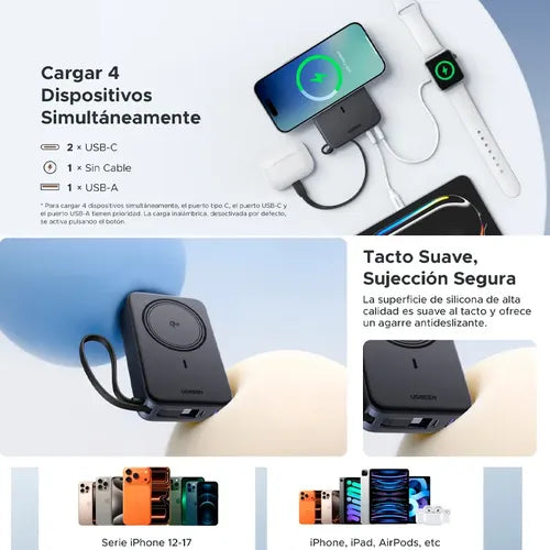 Ugreen PB567 Magnetic 10000mAh 30W Power Bank