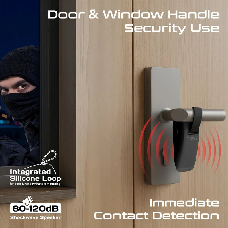 Promate DoorShield Portable Travel Door Alarm