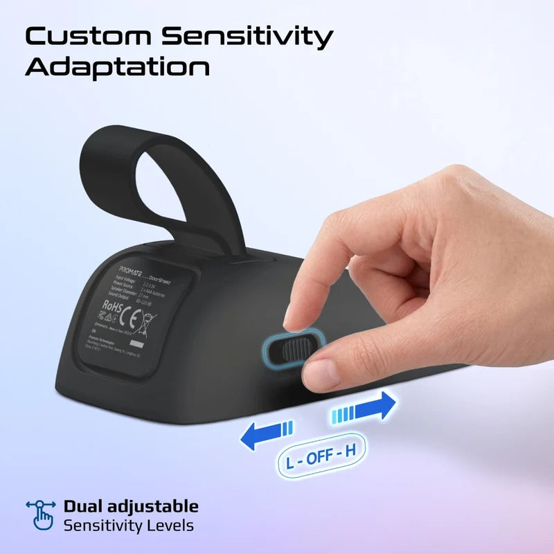 Promate DoorShield Portable Travel Door Alarm