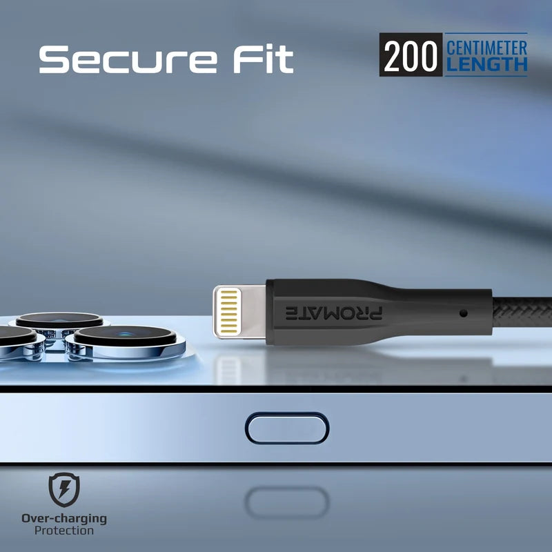 Promate xCord Ai200 USB to Lightning Cable 2m
