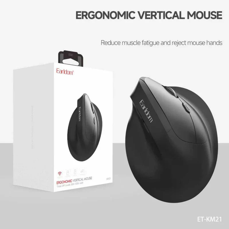 Earldom KM21 Ergonomic Vertical Mouse
