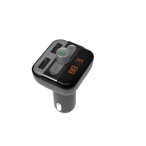 Porodo Wireless Car Kit with FM Transmitter 15W