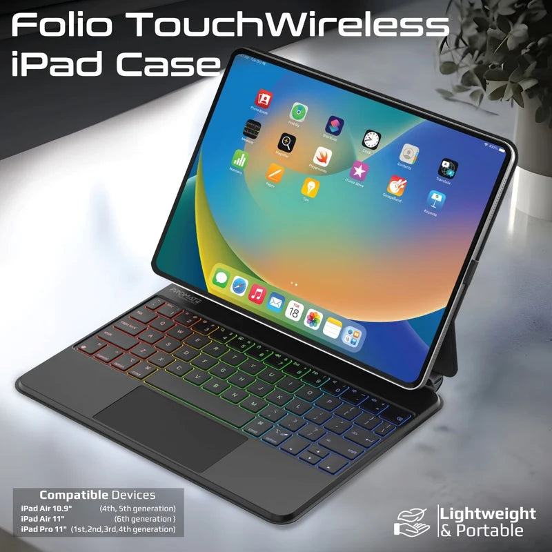 Promate FlexKeys 11 Pro iPad Keyboard Case
