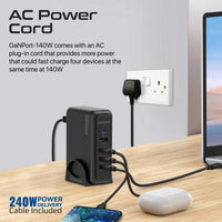 Promate GaNPort 140W GaN Charging Station