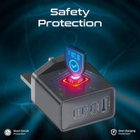 Promate GaNPort4 67PD 67W GaN Charger