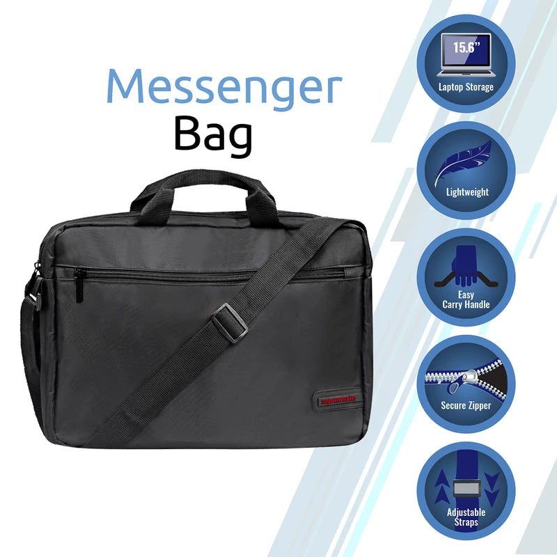 Promate Gear MB 15.6 inch Laptop Messenger Bag