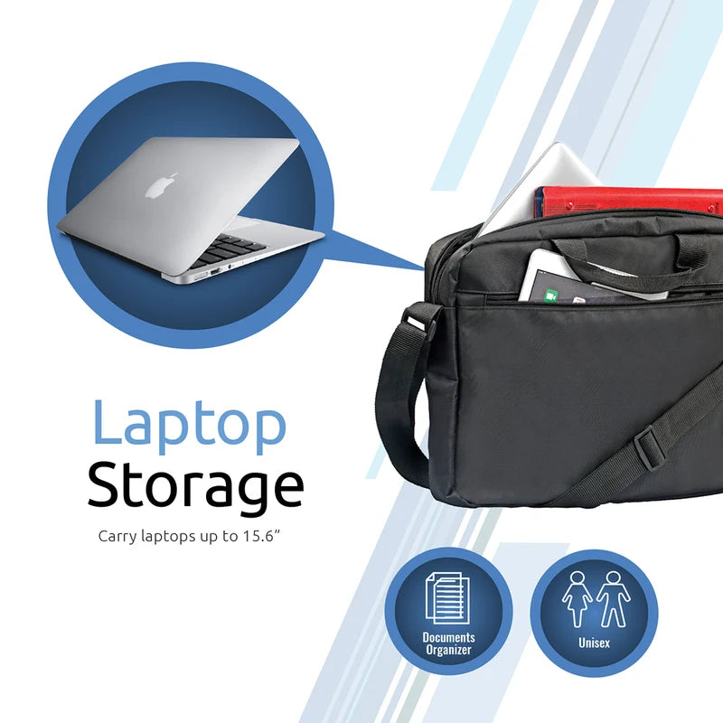 Promate Gear MB 15.6 inch Laptop Messenger Bag