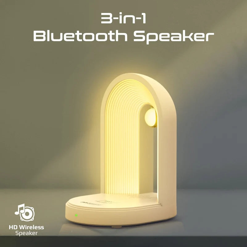 Promate Globe Qi LED Lamp Speaker and Charger