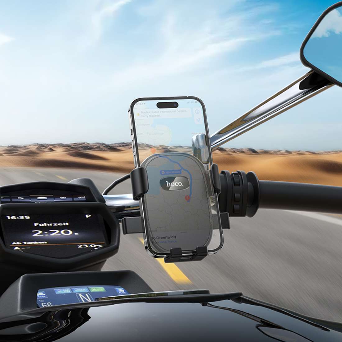 Hoco H85 Knight Motorcycle Bicycle Phone Mount