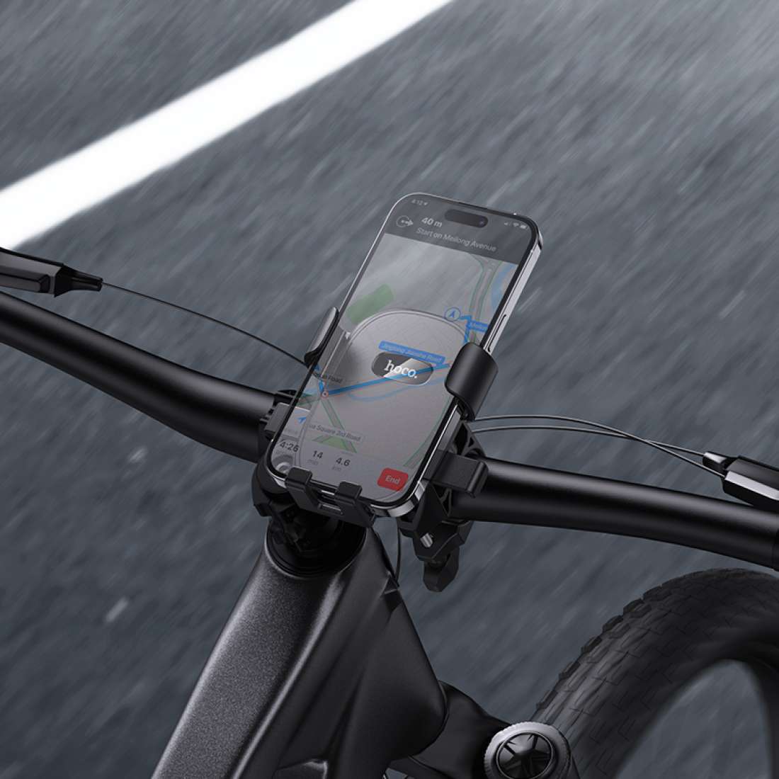 Hoco H85 Knight Motorcycle Bicycle Phone Mount
