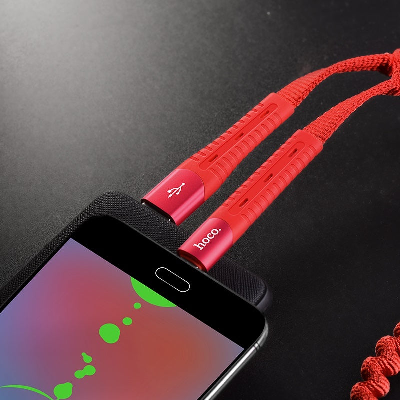HOCO U78 Cotton Treasure Micro-USB Charging & Data Cable
