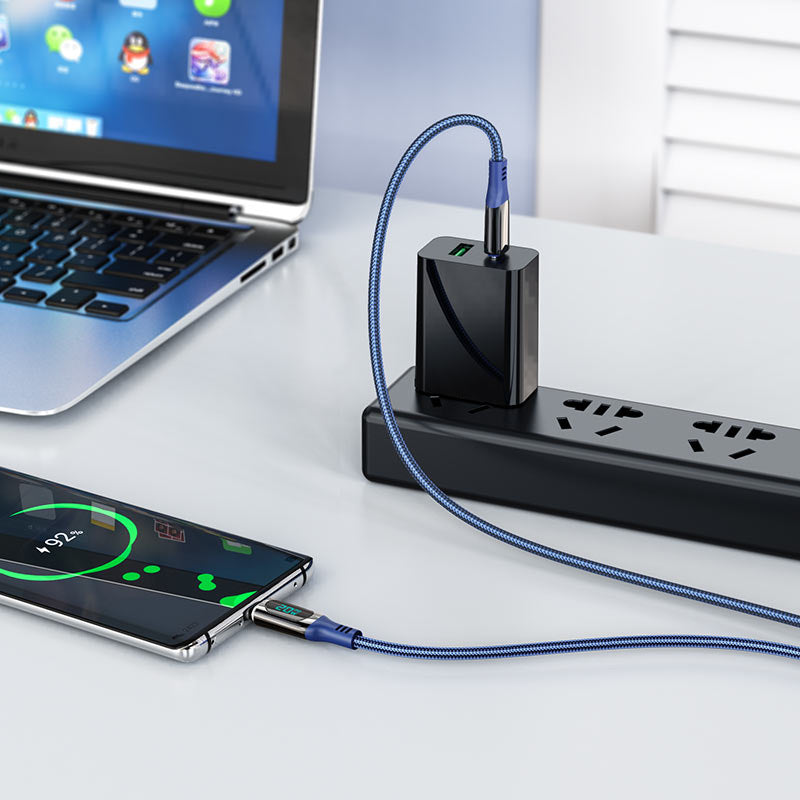 HOCO S51 USB-C to USB-C 100W Cable with Display