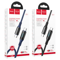HOCO S51 USB-C to USB-C 100W Cable with Display