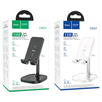 HOCO CW37 2-in-1 Wireless Charging Stand