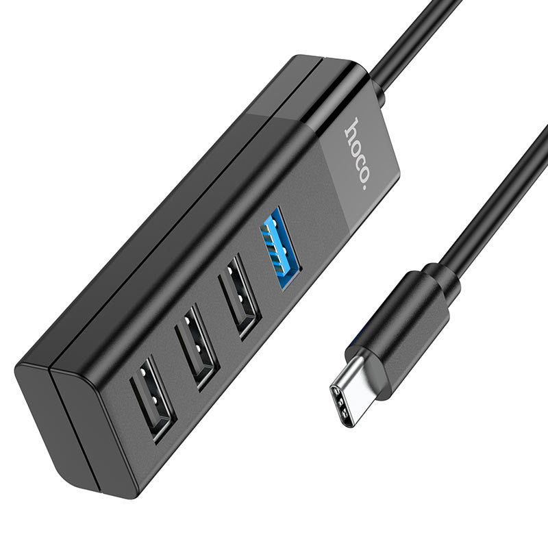 HOCO HB25 Easy Mix 4-in-1 USB-C Hub