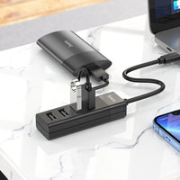 HOCO HB25 Easy Mix 4-in-1 USB-C Hub