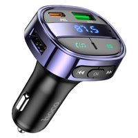HOCO E70 Bluetooth FM Car Charger 30W
