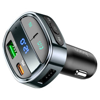 HOCO E70 Bluetooth FM Car Charger 30W
