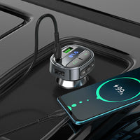 HOCO E70 Bluetooth FM Car Charger 30W