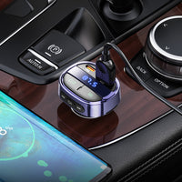 HOCO E70 Bluetooth FM Car Charger 30W