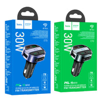 HOCO E70 Bluetooth FM Car Charger 30W