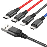 HOCO X76 4-in-1 Charging Cable
