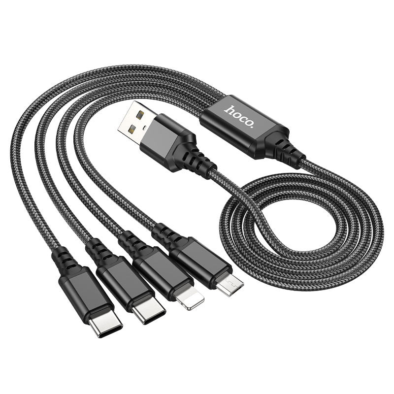 HOCO X76 4-in-1 Charging Cable