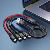 HOCO X76 4-in-1 Charging Cable
