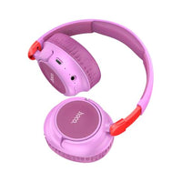 HOCO W43 Adventure Wireless Bluetooth Headphones — Purple