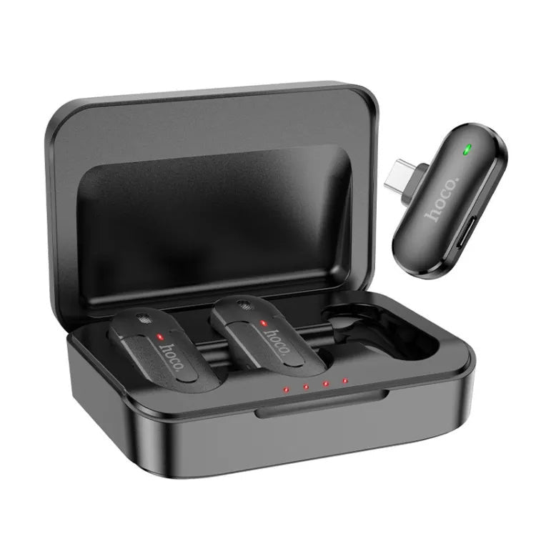HOCO DI56 Alegre Lavalier Wireless Digital Microphone Type-C