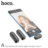HOCO DI56 Alegre Lavalier Wireless Digital Microphone Type-C
