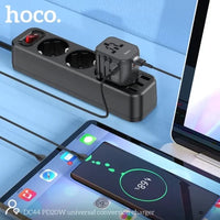 HOCO DC44 PD20W Three-Port Universal Travel Charger