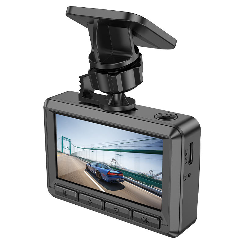 HOCO DV3 Dual Channel Dash Cam with IPS Display
