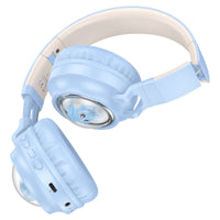 HOCO W50 Cute Fun Wireless & Wired RGB Headphones